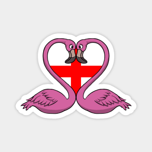 Flamingo England Magnet