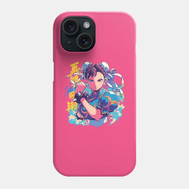 chun li Phone Case by StevenBag