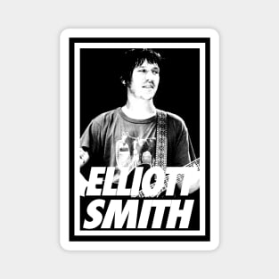 Elliott Smith - Portrait Retro Magnet