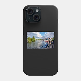 View Upriver From Henley Bridge Phone Case