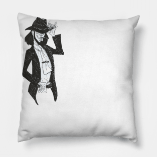 BlackAndWhite Jigen Pillow