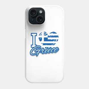 I Love Greece Phone Case