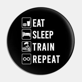 Eat Sleep Train Repeat Pin