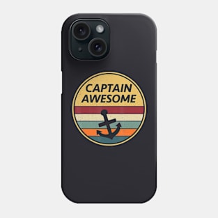 Retro Anchor Sailboat Vintage Sailing Captain Phone Case