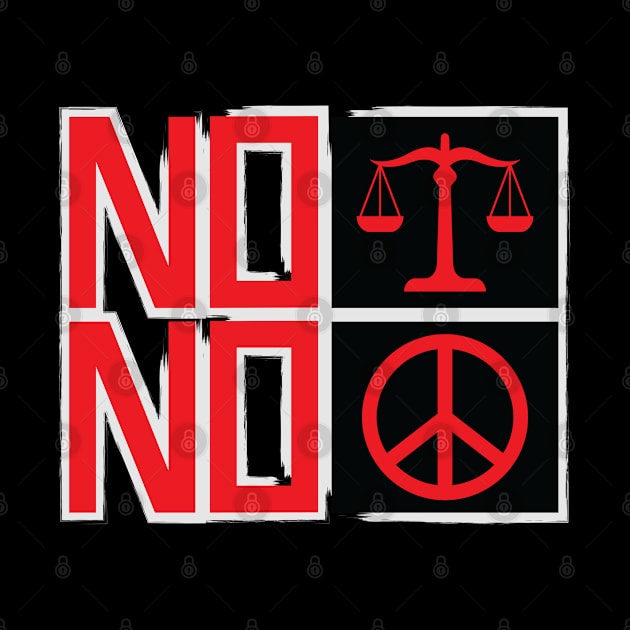 No Justice No Peace by Merch House