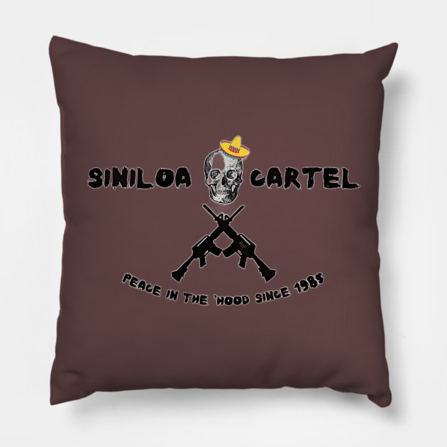 Siniloa Cartel Meme By Abby Anime(c) Pillow by Abby Anime