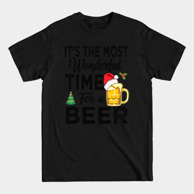 Disover Christmas Beer funny - Christmas Beer - T-Shirt