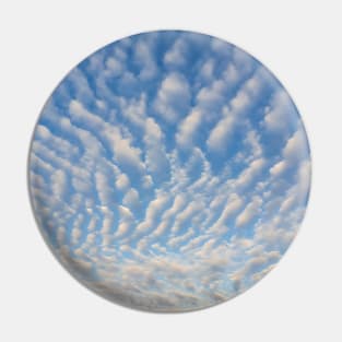 Abstract cloudscape Pin