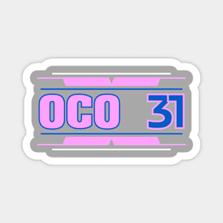 #31 OCO Logo Magnet