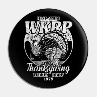 RETRO THANKS GIVING 1978 - FIRST ANUAL WKRP Pin