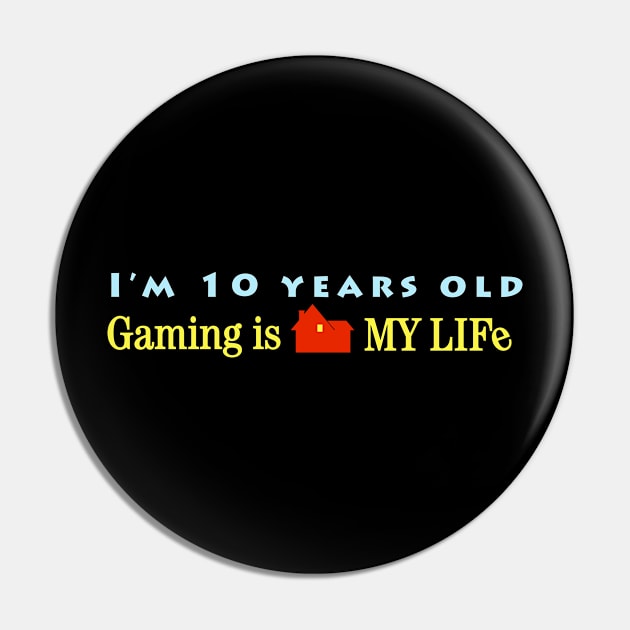 Gaming Is My Life Pin by Cinestore Merch