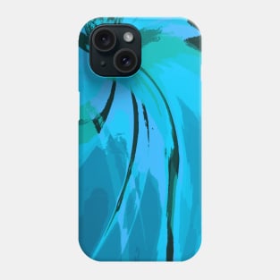 Flamma blue Phone Case