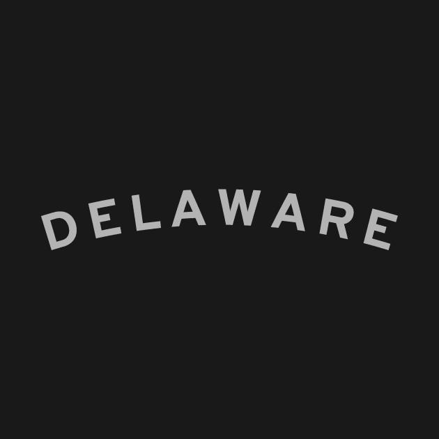 Delaware Typography by calebfaires