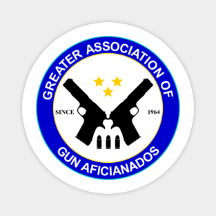 Preacher's Greater Association of Gun Aficionados Magnet