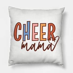 Cheer Mama, Cute Cheer Mom, Cheer Leader Match Day Pillow