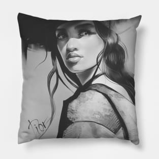 Fashion girl Pillow