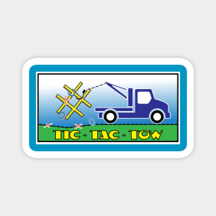 Tic - Tac - Tow Magnet