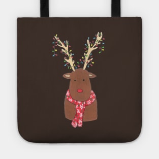 Christmas reindeer Tote