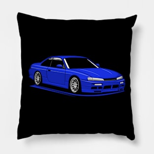 Jdm silvia blue 1 Pillow