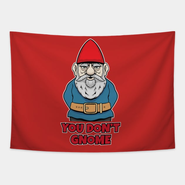 Garden Gnome Tapestry by futiledesigncompany