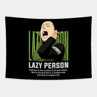 SHIKAMARU - LAZY PERSON Tapestry