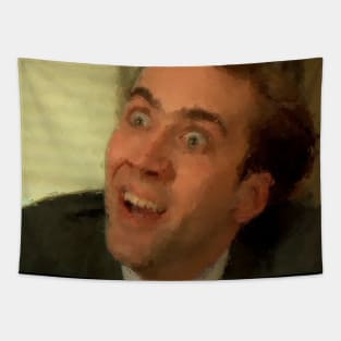 Nic Cage Tapestry