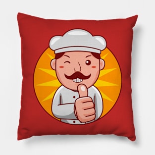 Chef Man Pillow