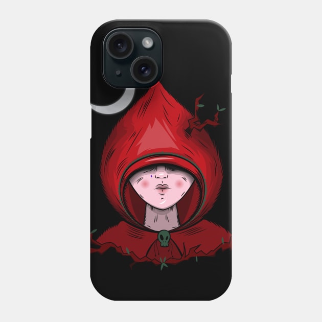 Little Red Riding Hood Phone Case by Priscila Floriano