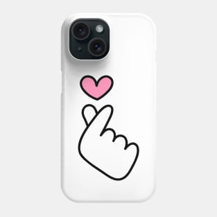 Finger Heart Phone Case