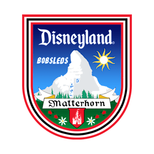 Matterhorn Bobsled Hood (Light BG) T-Shirt