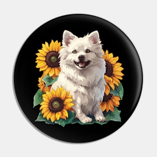 American Eskimo Dog Pin