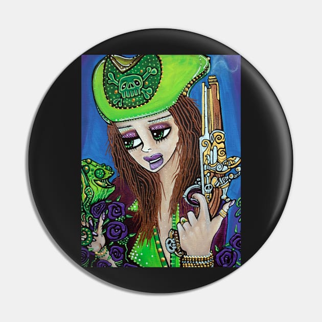 Poppet Pirate at Chameleon Cove Pin by barbosaart