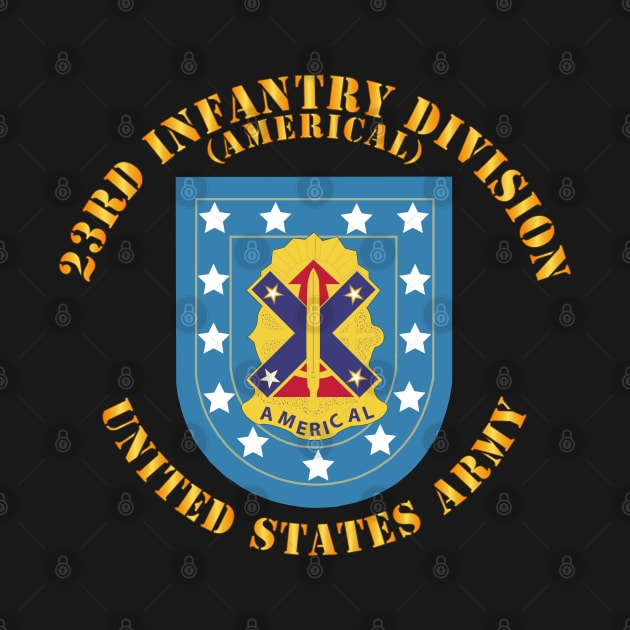 Army - 23rd Infantry Division w DUI - Americal by twix123844