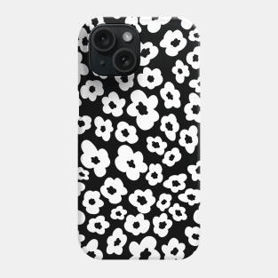 White flowers Phone Case