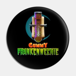 Halloweeners - Gummy Frankenweenie Pin