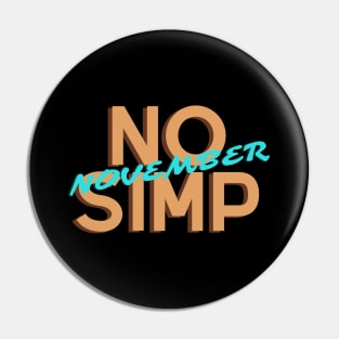 no simp september - no simp november Pin