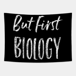 But first, biology weathered design Tapestry