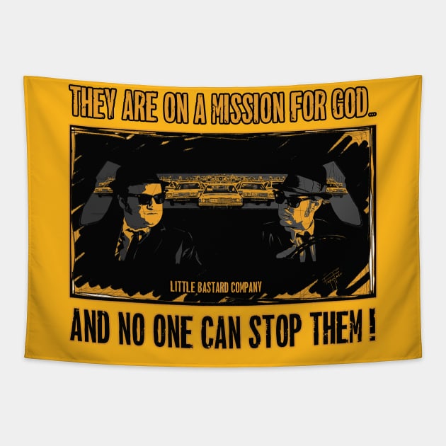 Jake&Elwood Tapestry by LittleBastard