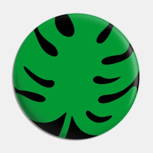 Philodendron Green Leaf Pin