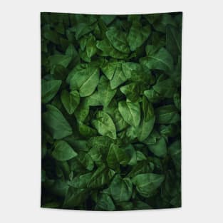 green leaves texture Tapestry