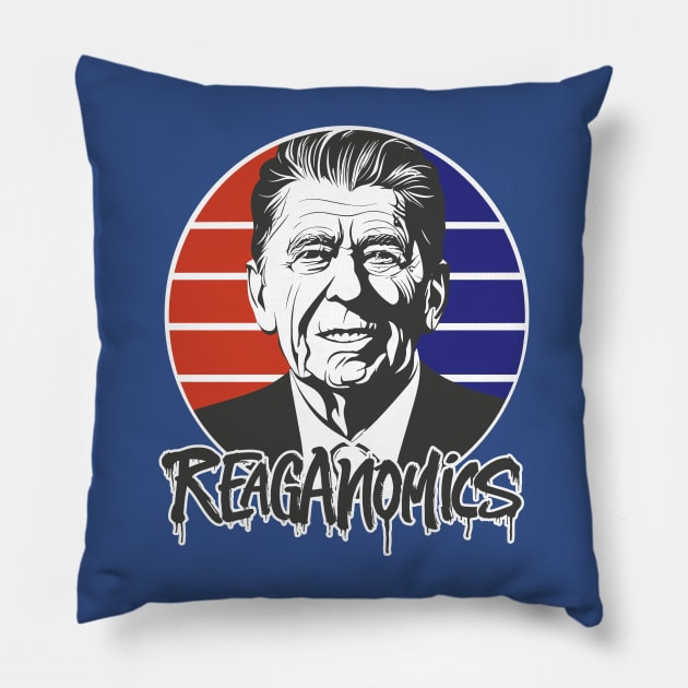 Ronald Reagan Day – February Pillow by irfankokabi