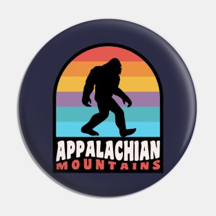 Appalachian Mountains Bigfoot Sasquatch Appalachians Pin