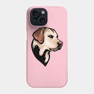 Labrador Portrait Drawing Phone Case