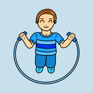 Jump rope boy T-Shirt