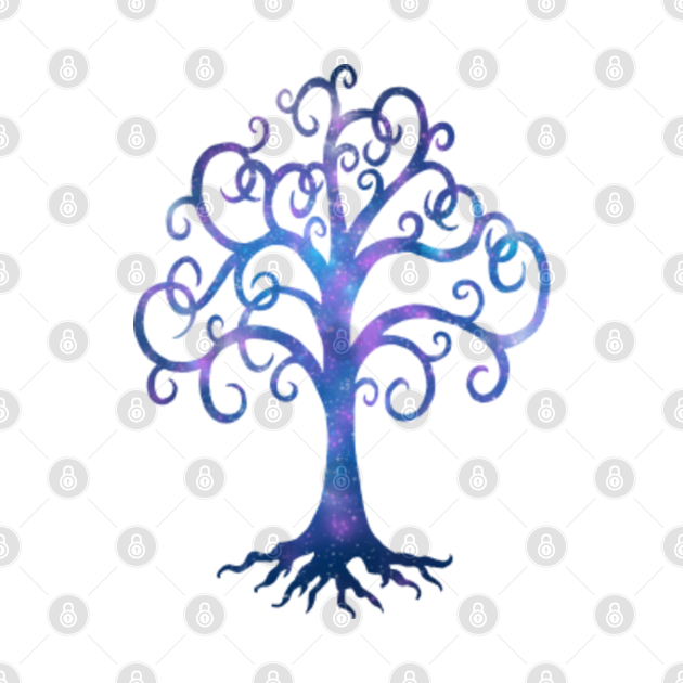 Twilight Tree - Tree - T-Shirt