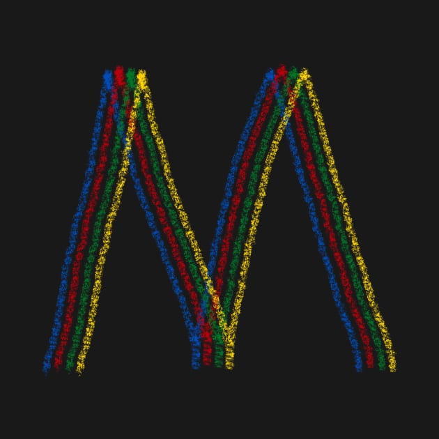 The letter M! by spinlifeapparel