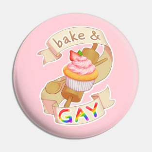 BAKE & GAY Pin