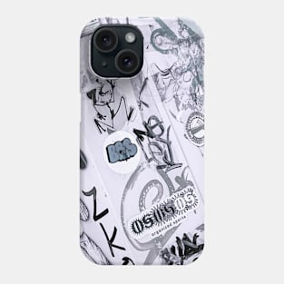 Urban Sticker Art NYC Graffiti Phone Case