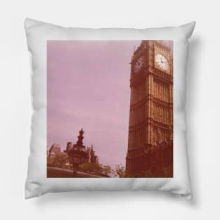 Vintage Big Ben Pillow