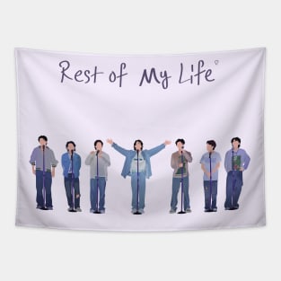 Rest of my life BTS Tapestry